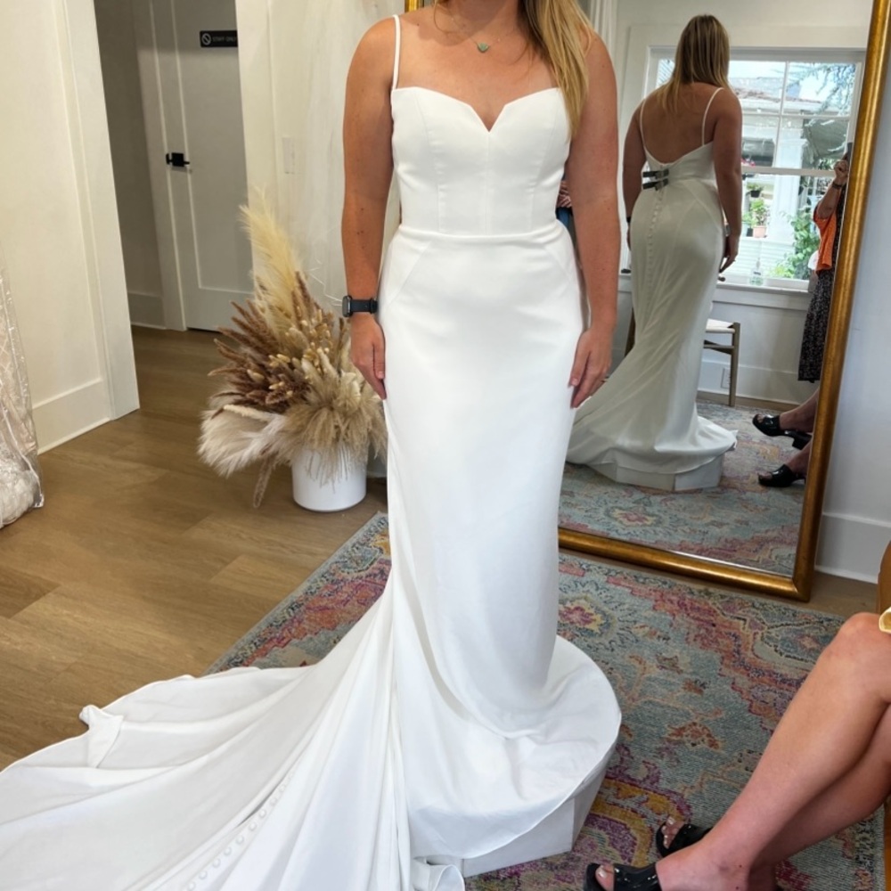 Stella York White Wedding Dress